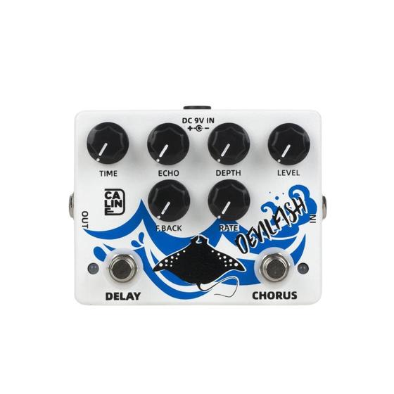 Imagem de Pedal Guitarra Chorus Delay Caline- Devilfish