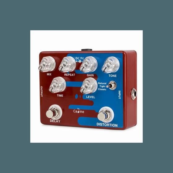 Imagem de Pedal guitarra Distortion Delay Caline