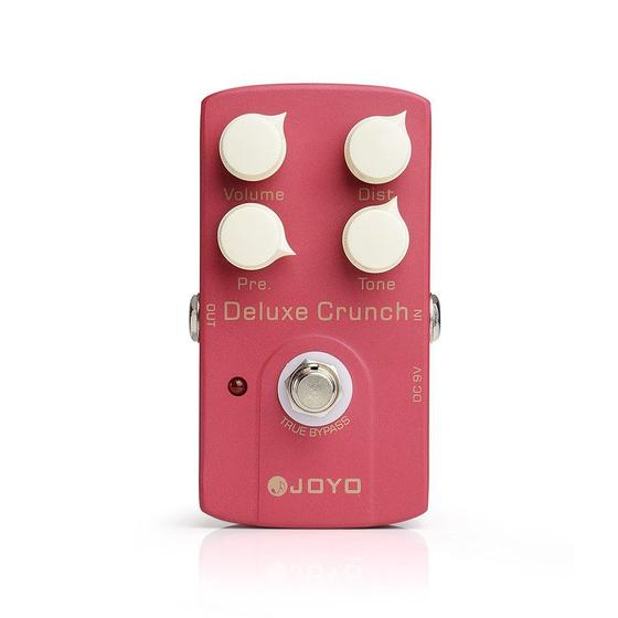 Pedal Guitarra Joyo Deluxe Crunch Pedal para Instrumentos de Corda