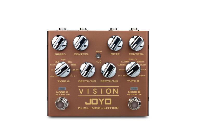Imagem de Pedal Guitarra Joyo Multi Modulação Chorus Flanger Phaser Tr