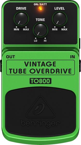 Pedal Guitarra Vintage Tube Overdrive TO800 Behringer Menor preço em Pedal Guitarra Vintage Tube Overdrive TO800 Behringer
