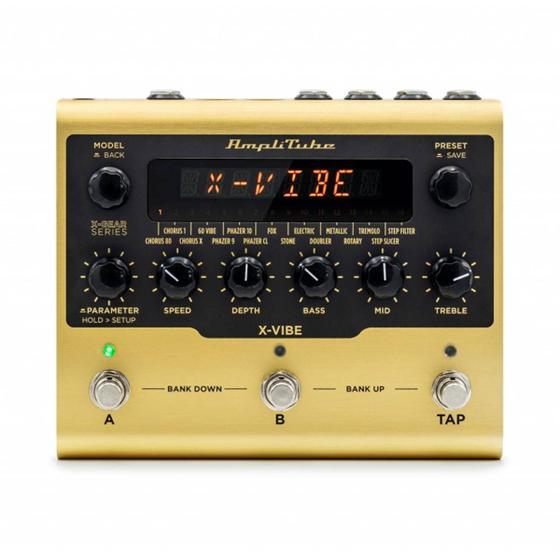 Pedal ik multimedia amplitube xvibe modulation para guitarra Pedal para Instrumentos de Corda