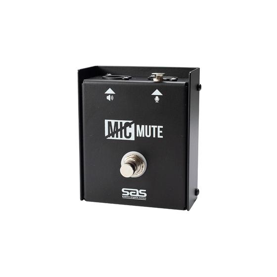 Imagem de Pedal Mic Mute Sem Trava MM1 Preto - Santo Angelo