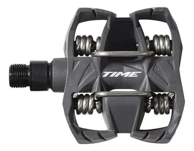 Imagem de Pedal Mtb Clip Time Atac Mx 2 Cinza