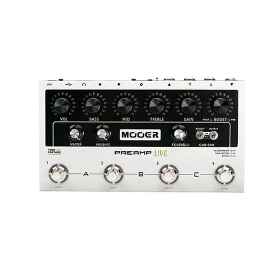 Imagem de Pedal multi pré amplificador mooer preamp live m999