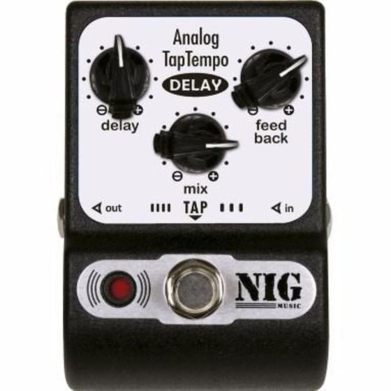 Imagem de Pedal Nig analog tap tempo delay