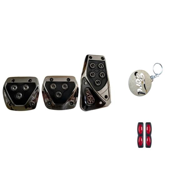 Imagem de pedal/pedaleira d carro cor preto para ecosport 2006