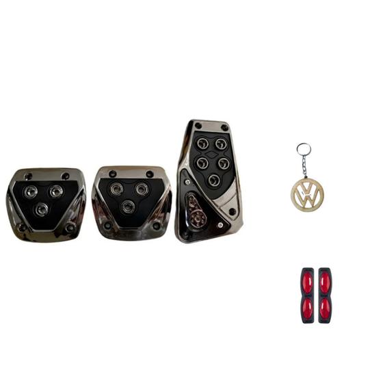 Imagem de pedal/pedaleira d carro cor preto para gol g6 2012