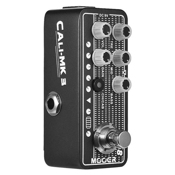 Imagem de Pedal Pré Amplificador para Guitarra CALI MK3 M008 (Mesa Boogie) - Mooer