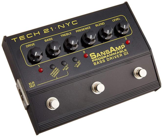 【送料無料ライン/39ショップ】 Pbdr Driver Bass Programmable Sansamp Pedal Tech Nyc 21 ベース