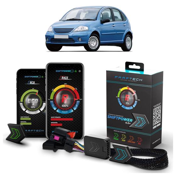Imagem de Pedal Shiftpower Chip Modulo Acelerador Bluetooth App C3 2004 A 2012