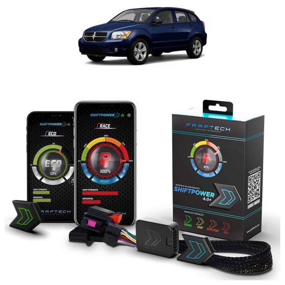 Imagem de Pedal Shiftpower Chip Modulo Acelerador Bluetooth App Caliber 2007 A 2012