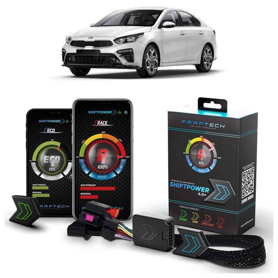 Imagem de Pedal Shiftpower Chip Modulo Acelerador Bluetooth App Cerato 2020 A 2022