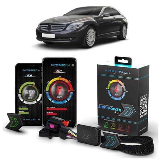 Imagem de Pedal Shiftpower Chip Modulo Acelerador Bluetooth App Classe CL 2000 A 2007
