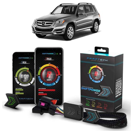 Imagem de Pedal Shiftpower Chip Modulo Acelerador Bluetooth App Classe GLK 2019 A 2020