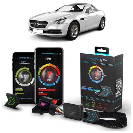 Imagem de Pedal Shiftpower Chip Modulo Acelerador Bluetooth App Classe SLK 2012 A 2020