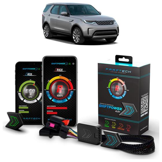 Imagem de Pedal Shiftpower Chip Modulo Acelerador Bluetooth App Discovery 2017 A 2022