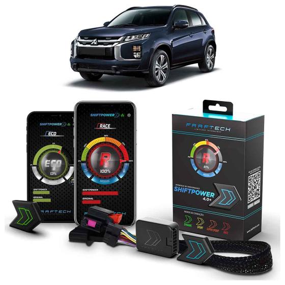 Imagem de Pedal Shiftpower Chip Modulo Acelerador Bluetooth App Outlander Sport 2011 A 2022