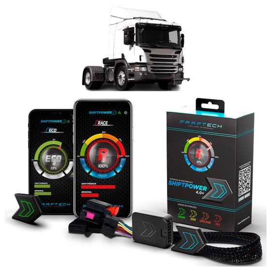 Imagem de Pedal Shiftpower Chip Modulo Acelerador Bluetooth App P 310 2014 A 2018
