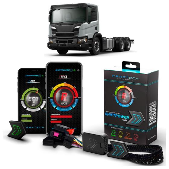 Imagem de Pedal Shiftpower Chip Modulo Acelerador Bluetooth App P 320 2018 A 2021