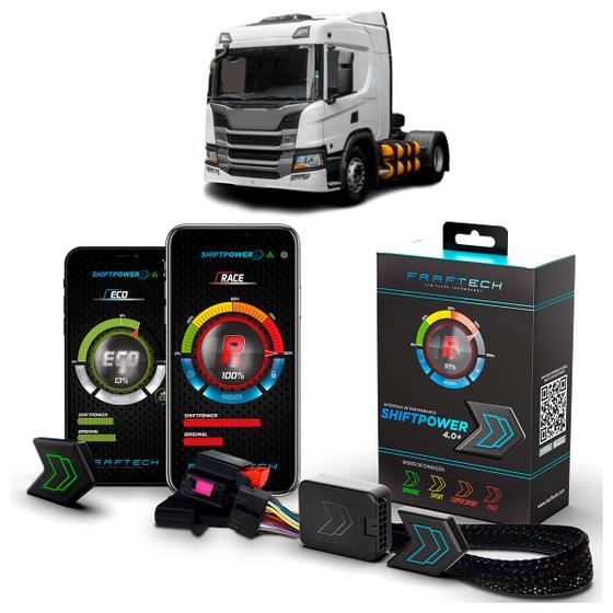 Imagem de Pedal Shiftpower Chip Modulo Acelerador Bluetooth App P 340 2018 A 2019