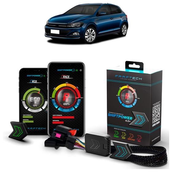 Imagem de Pedal Shiftpower Chip Modulo Acelerador Bluetooth App T-Cross 2019 A 2024