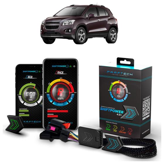 Imagem de Pedal Shiftpower Chip Modulo Acelerador Bluetooth App Tracker 2013 A 2020