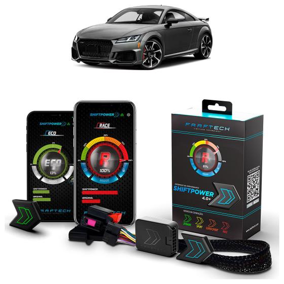 Imagem de Pedal Shiftpower Chip Modulo Acelerador Bluetooth App TT 2006 A 2019