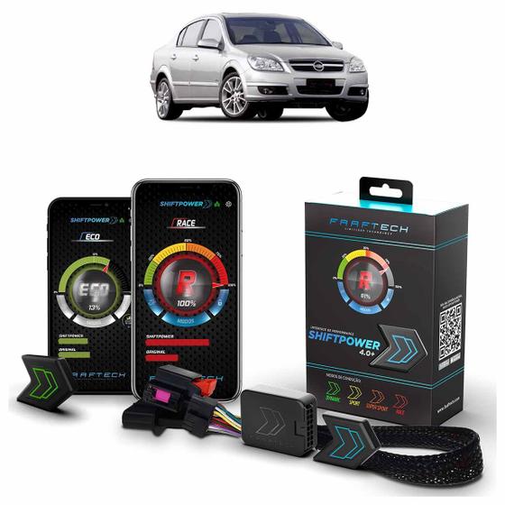 Imagem de Pedal Shiftpower Chip Modulo Acelerador Bluetooth App Vectra 1996 A 2011
