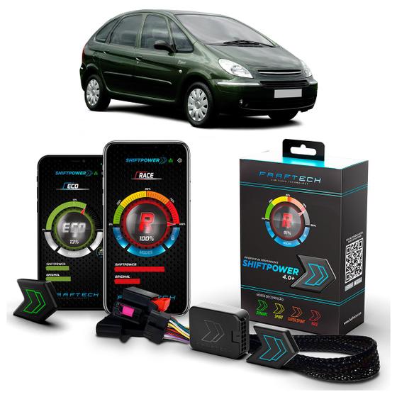Imagem de Pedal Shiftpower Chip Modulo Acelerador Bluetooth App Xsara Picasso 2001 A 2012