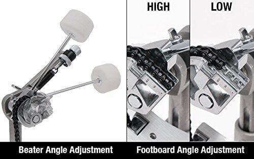 Imagem de Pedal Simples Tama The Classic HP50 Center Strike Height Adjust com Elevador de Altura