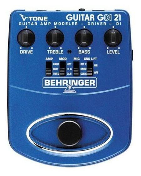 Imagem de Pedal Simulador Amplificador Behringer Gdi21