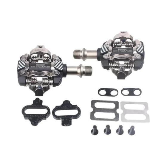Imagem de Pedal SPD Ultra-leve Em Fibra De Carbono KEOS X-M8100 Com Rolamento DU Auto-bloqueante Para