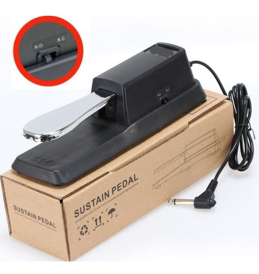 Pedal Sustain Yamaha Casio Roland P/ Teclado E Piano HERBIKUO Pedal para Instrumentos de