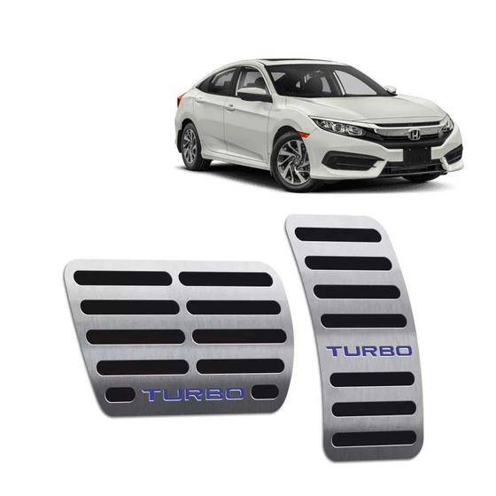 Pedaleira Automático Honda Civic Turbo 2017 A 2019 Preto Menor preço em Pedaleira Automático Honda Civic Turbo 2017 A 2019 Preto