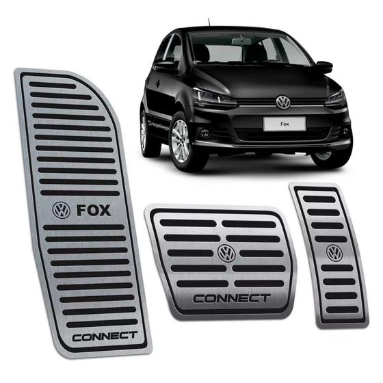 Imagem de Pedaleira + Descanso Fox Connect 2018/2019 Automático Preto