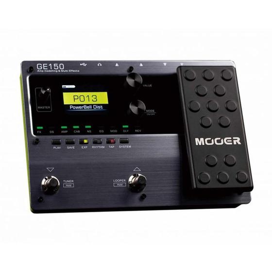 Imagem de Pedaleira Guitarra Mooer Multiefeitos GE150 151 Efeitos USB