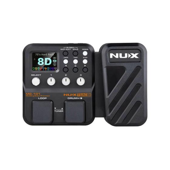 Imagem de Pedaleira Nux MG101 Multi Efeitos com Impulse Response Para Guitarra
