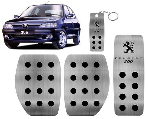 Imagem de Pedaleira PremiumPara Peugeot 306 Aço Inox Manual