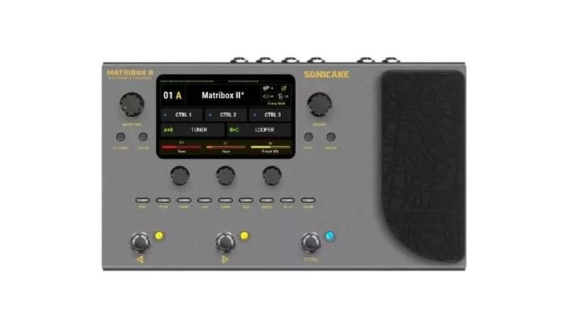 Imagem de Pedaleira Sonicake Matribox Ii Com Impulse Response E Midi.