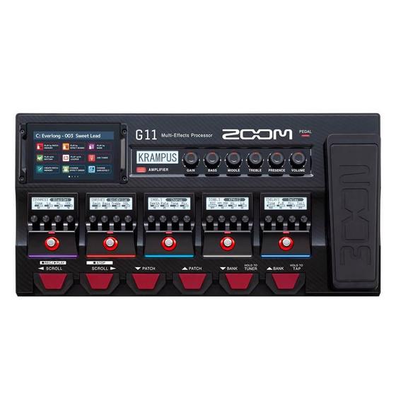 Imagem de Pedaleira Zoom G11 Multi-Effects Para Guitarra