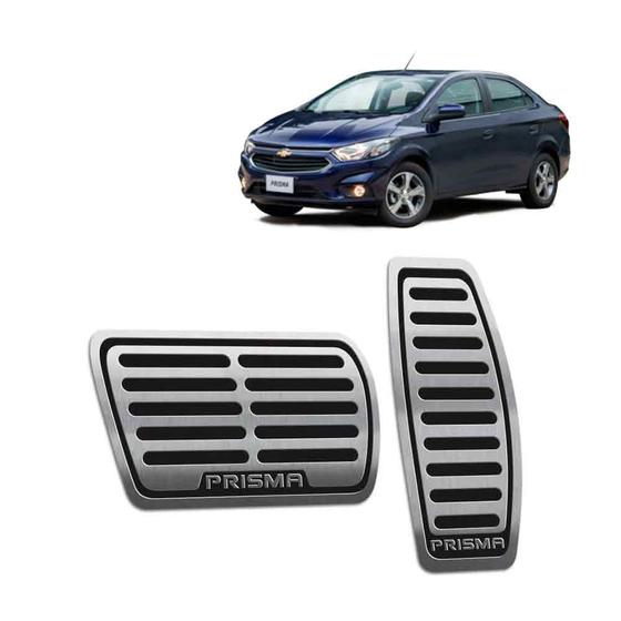Pedaleiras Chevrolet Prisma 2013/2019 Automático Preto Menor preço em Pedaleiras Chevrolet Prisma 2013/2019 Automático Preto