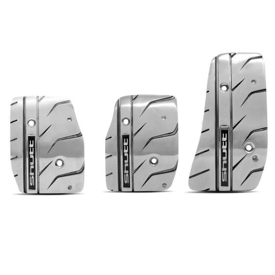 Pedaleiras Esportivas Tuning PXR Aluminio Injetado Cromada Polida 3 Peças Shutt Universal Menor preço em Pedaleiras Esportivas Tuning PXR Aluminio Injetado Cromada Polida 3 Peças Shutt Universal