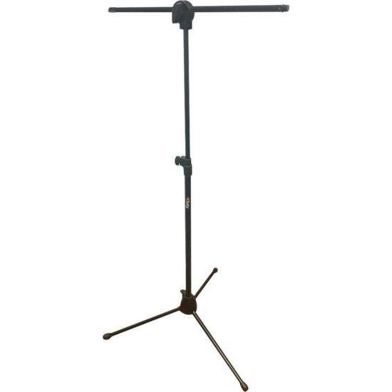 Imagem de Pedestal Girafa para Microfone 2 Roscas Preto PMG20