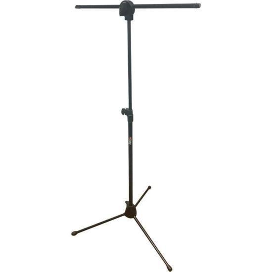Imagem de Pedestal Girafa para Microfone com 2 Rosca PMG20 Preto SATY