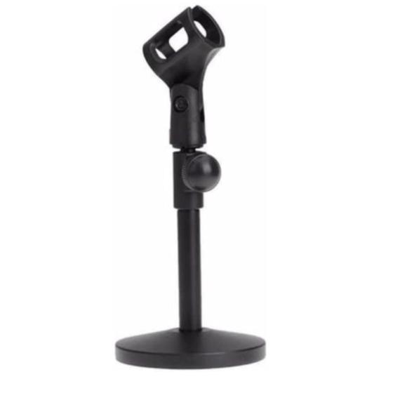 Imagem de Pedestal p/ microfone de mesa custom sound cssm 01 - bk