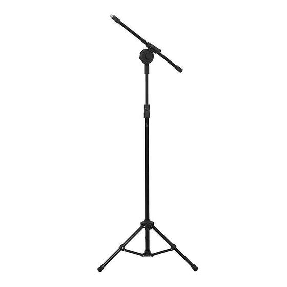 Imagem de Pedestal para Microfone Girafa com Regulagem de Altura Pés Dobráveis- PE-2 Visão Musical