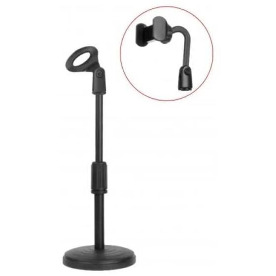 Imagem de Pedestal Smart SM82 Mesa p/celular e microfone