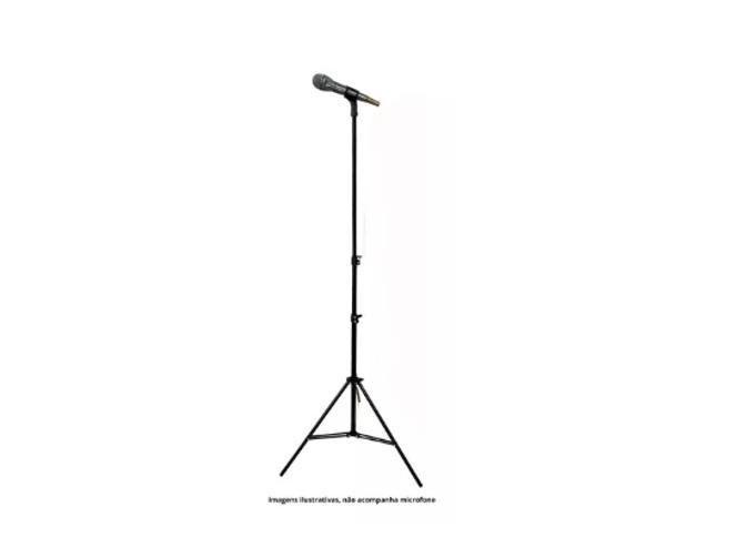 Imagem de Pedestal Suporte 2M Altura Ajustável Microfone Com Cachimbo