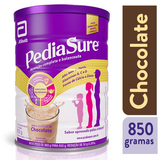 Imagem de Pediasure Abbott Pó Chocolate 850g